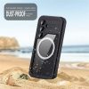 6601135174A-3 REDPEPPER For Samsung Galaxy S25 IP68 Waterproof Magnetic Case Clear Phone Cover