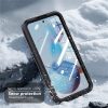 6601135174A-6-1 REDPEPPER For Samsung Galaxy S25 IP68 Waterproof Magnetic Case Clear Phone Cover
