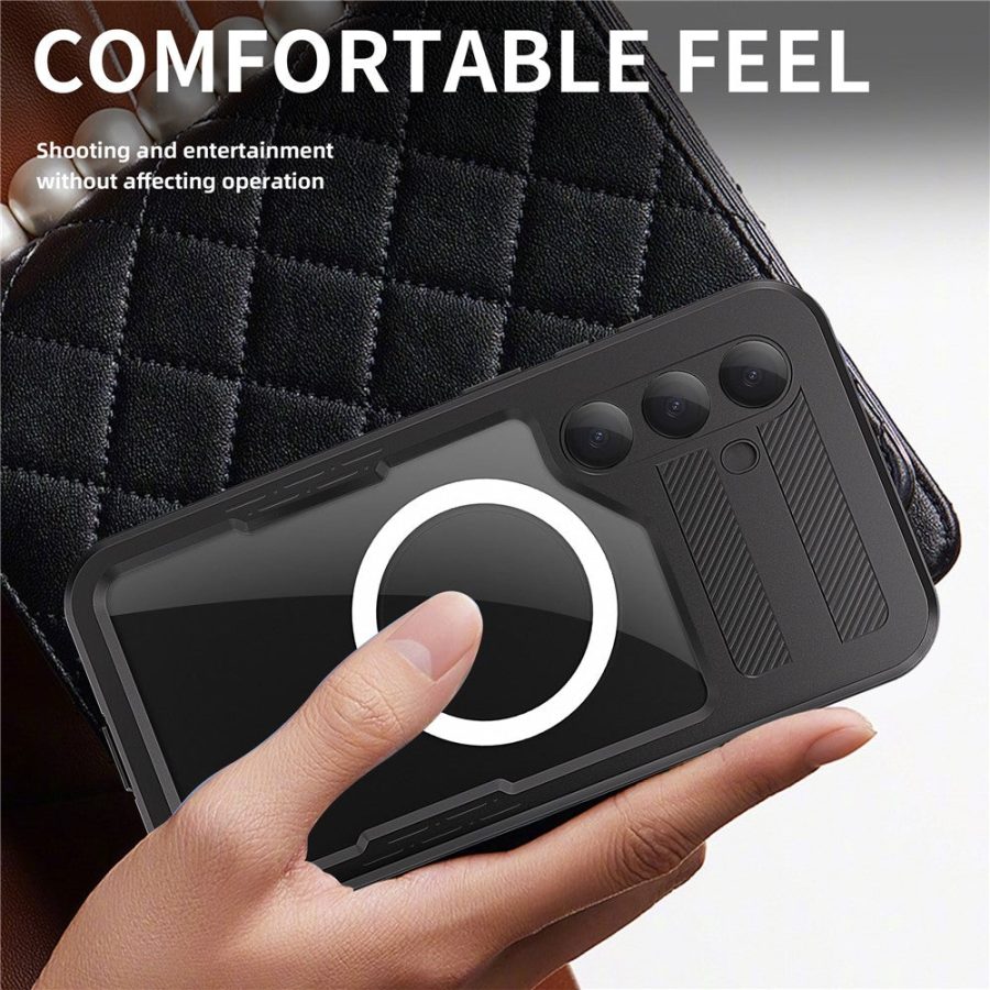 6601135475A-4_781a8efc-37f4-46a5-8a08-b8b10ea86e66 REDPEPPER For Samsung Galaxy S25+ IP68 Waterproof Magnetic Case Clear Phone Cover