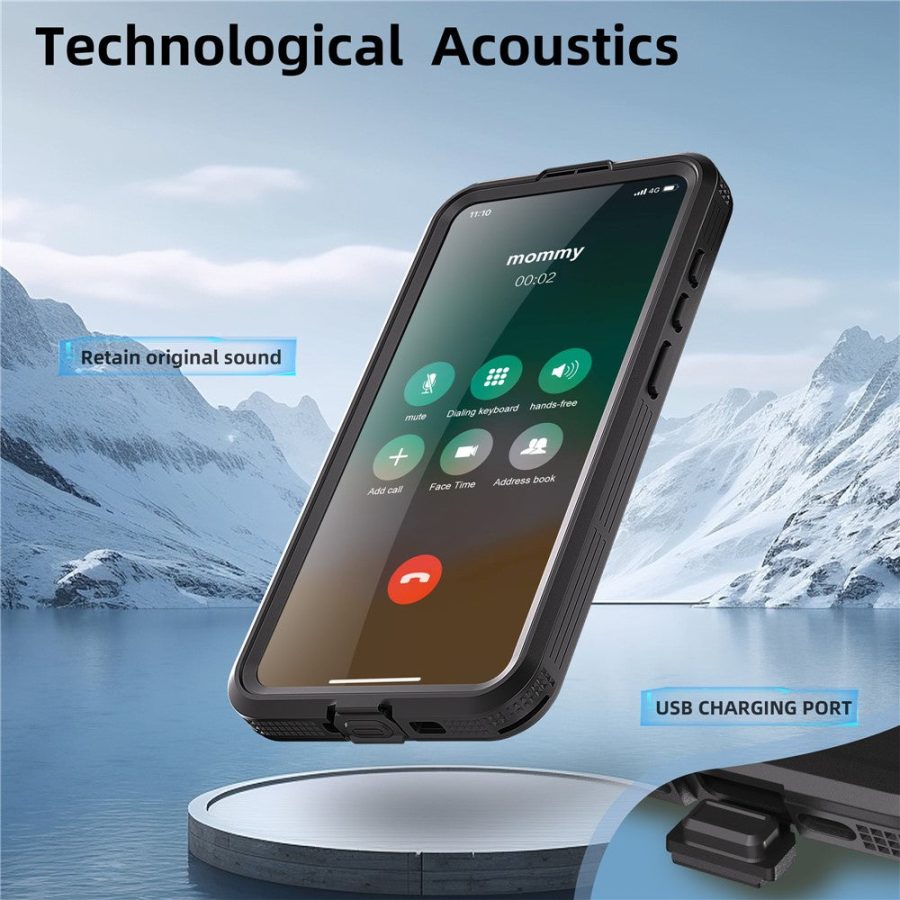6601135475A-5_25859f00-968c-4e11-bcc2-aa7ae480a143 REDPEPPER For Samsung Galaxy S25+ IP68 Waterproof Magnetic Case Clear Phone Cover
