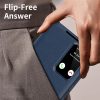 6601138053A-8 Flip Leather Case For Samsung Galaxy S24 Ultra / S24 Series with Smart View Window and Card Slot Phone Cover