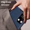 Flip Leather Case For Samsung Galaxy S23 Ultra / S23 Series with Smart View Window and Card Slot Phone Cover