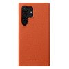 MELKCO For Samsung Galaxy S25 Ultra Case Premium Genuine Leather Open Edge Phone Cover