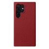 MELKCO For Samsung Galaxy S25 Ultra Case Premium Genuine Leather Open Edge Phone Cover