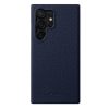MELKCO For Samsung Galaxy S25 Ultra Case Premium Genuine Leather Open Edge Phone Cover