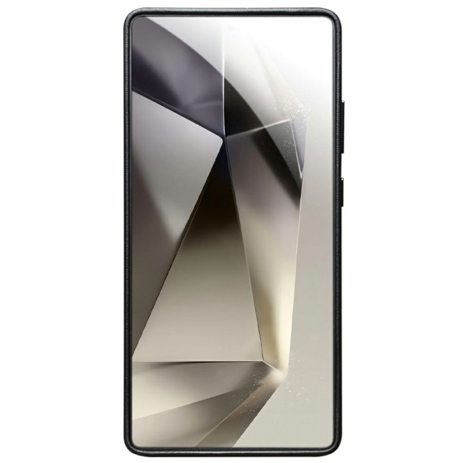 QIALINO For Samsung Galaxy S25 Ultra Case Magnetic Genuine Leather Phone Back Cover