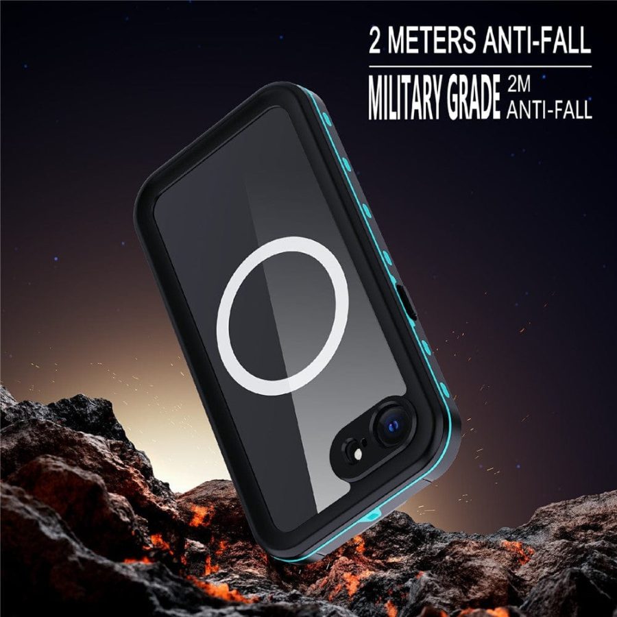 REDPEPPER Dot+ Series For iPhone 16e Phone Case IP68 Waterproof Clear Phone Cover | Compatible with MagSafe