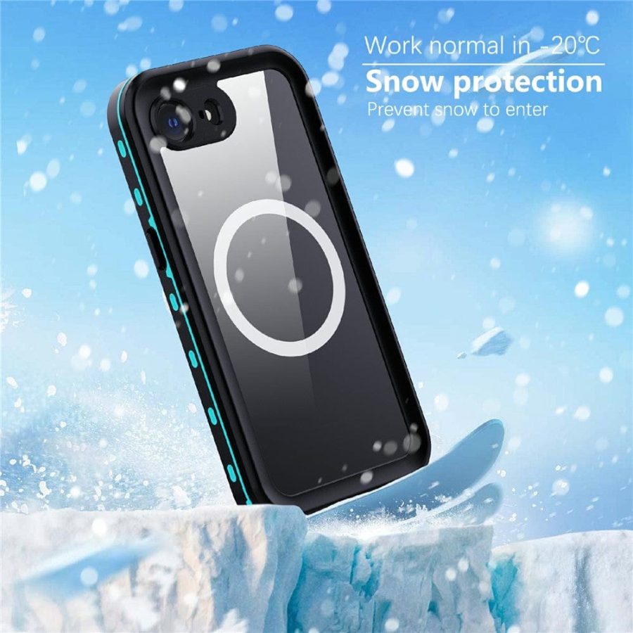 REDPEPPER Dot+ Series For iPhone 16e Phone Case IP68 Waterproof Clear Phone Cover | Compatible with MagSafe