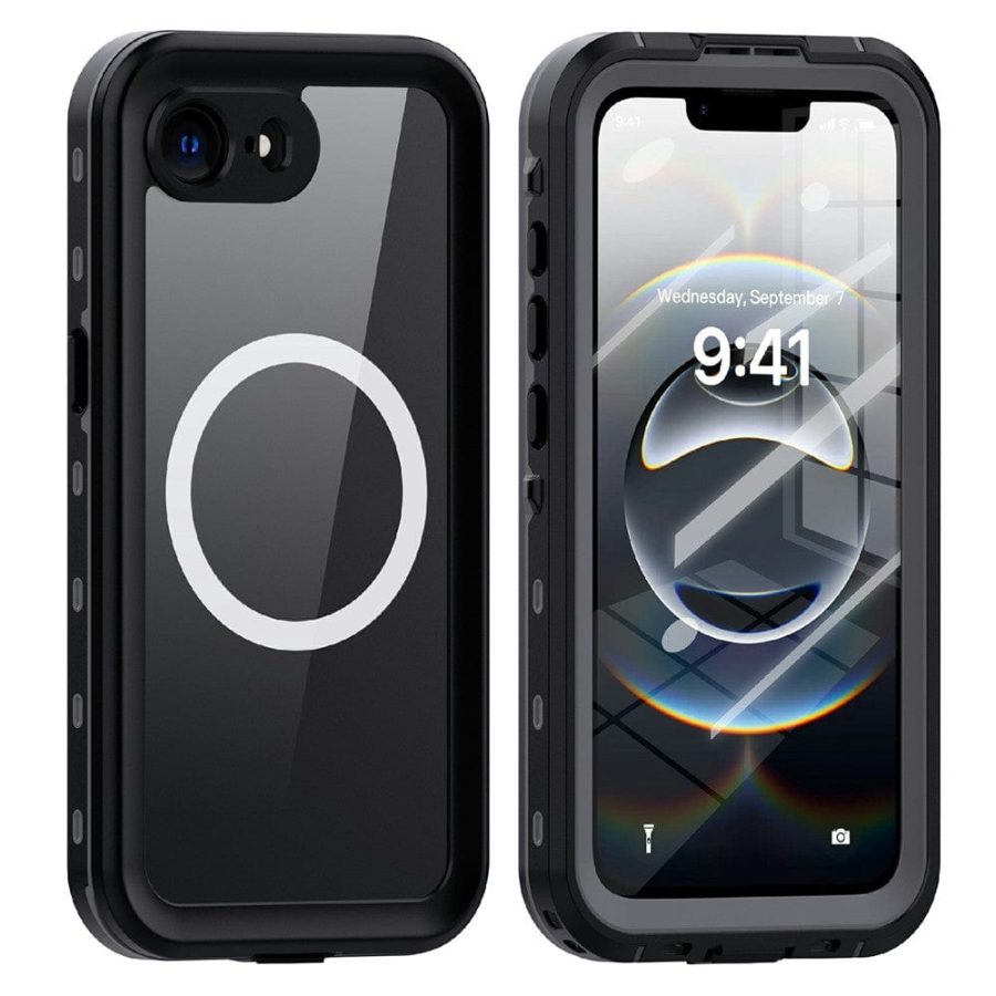 REDPEPPER Dot+ Series For iPhone 16e Phone Case IP68 Waterproof Clear Phone Cover | Compatible with MagSafe