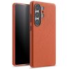 MELKCO For Samsung Galaxy S25 Ultra Case Premium Genuine Leather Full-Wrap Phone Cover | Magnetic Support