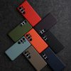 MELKCO For Samsung Galaxy S25 Ultra Case Premium Genuine Leather Full-Wrap Phone Cover | Magnetic Support