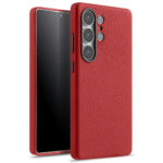 MELKCO For Samsung Galaxy S25 Ultra Case Premium Genuine Leather Full-Wrap Phone Cover | Magnetic Support