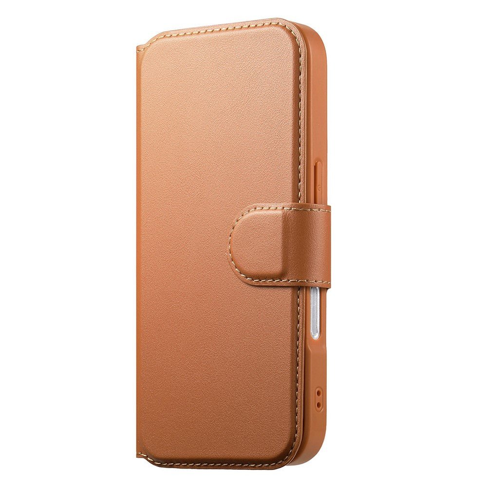 CASENEO For iPhone 16 Pro Max Magnetic Case RFID Blocking Wallet Detachable Leather Phone Cover with Wristband - Image 20