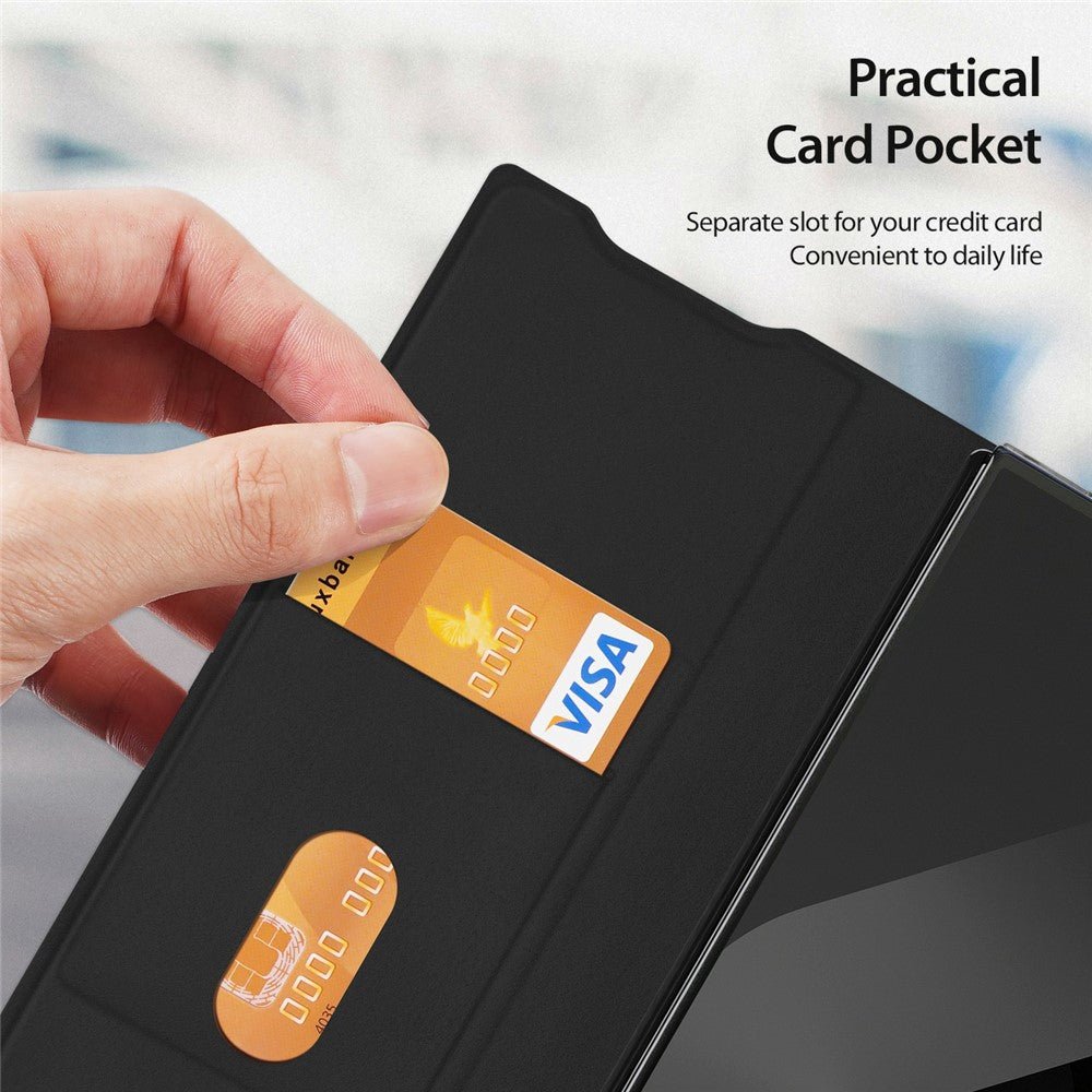 DUX DUCIS Bril Series For Samsung Galaxy Z Fold7 Case Leather Stand Phone Cover with Pen Holder - Image 9