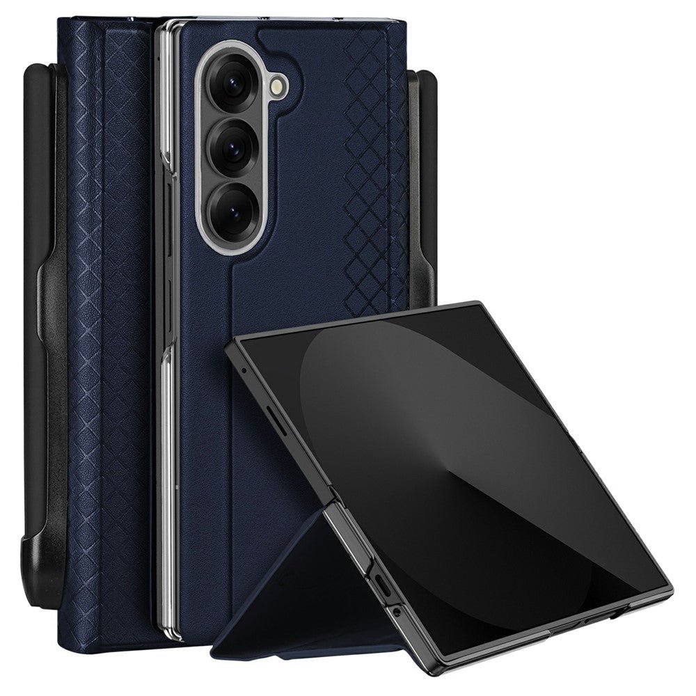 DUX DUCIS Bril Series For Samsung Galaxy Z Fold7 Case Leather Stand Phone Cover with Pen Holder - Image 14