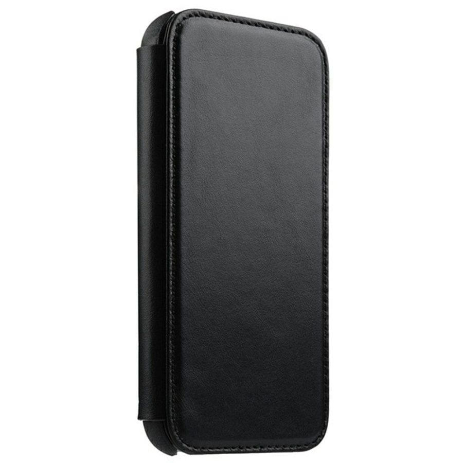 6601161390A-6 MELKCO For iPhone 16 Pro Max Case with Card Slots Genuine Leather Phone Cover | Compatible with MagSafe