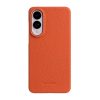 MELKCO For Samsung Galaxy S25 Edge Case Premium Genuine Leather Open Edge Phone Cover