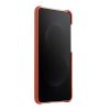 MELKCO For Samsung Galaxy S25 Edge Case Premium Genuine Leather Open Edge Phone Cover