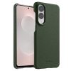 MELKCO For Samsung Galaxy S25 Edge Case Premium Genuine Leather Open Edge Phone Cover