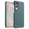 MELKCO For Samsung Galaxy S25 Edge Case Premium Genuine Leather Open Edge Phone Cover