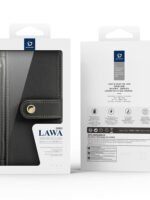 DUX DUCIS Lawa Series For iPhone 17 Pro Case Detachable Magnetic Cowhide Leather Cover Zipper Wallet by The Case Factory