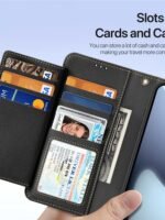 DUX DUCIS Lawa Series For iPhone 17 Pro Case Detachable Magnetic Cowhide Leather Cover Zipper Wallet by The Case Factory