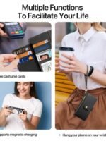 DUX DUCIS Lawa Series For iPhone 17 Pro Max Case Detachable Magnetic Cowhide Leather Cover Zipper Wallet by The Case Factory