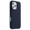 MELKCO For iPhone 16 Pro Case Full-Wrap Genuine Leather Premium Phone Cover | Compatible with MagSafe