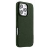 MELKCO For iPhone 16 Pro Case Full-Wrap Genuine Leather Premium Phone Cover | Compatible with MagSafe