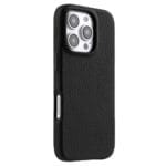 MELKCO For iPhone 16 Pro Max Case Full-Wrap Genuine Leather Premium Phone Cover | Compatible with MagSafe
