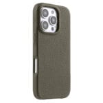 MELKCO For iPhone 16 Pro Max Case Full-Wrap Genuine Leather Premium Phone Cover | Compatible with MagSafe