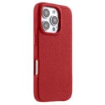 MELKCO For iPhone 16 Pro Max Case Full-Wrap Genuine Leather Premium Phone Cover | Compatible with MagSafe