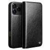 QIALINO For iPhone 17 Pro Case Wallet Stand Genuine Leather Phone Cover