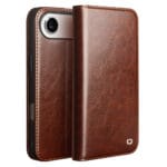 QIALINO For iPhone Air Case Wallet Stand Genuine Leather Phone Cover