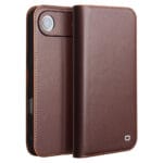QIALINO For iPhone Air Case Wallet Flip Stand Genuine Leather Phone Cover