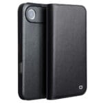 QIALINO For iPhone Air Case Wallet Flip Stand Genuine Leather Phone Cover