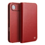 QIALINO For iPhone Air Case Wallet Flip Stand Genuine Leather Phone Cover