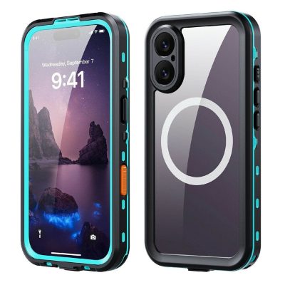 REDPEPPER Dot+ Series For iPhone 17 Case Compatible with MagSafe IP68 Waterproof Clear Back Phone Cover