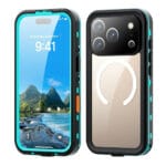 REDPEPPER Dot+ Series For iPhone 17 Pro Case Compatible with MagSafe IP68 Waterproof Clear Back Phone Cover