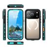 REDPEPPER Dot+ Series For iPhone 17 Pro Case Compatible with MagSafe IP68 Waterproof Clear Back Phone Cover