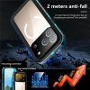 REDPEPPER Dot+ Series For iPhone 17 Pro Case Compatible with MagSafe IP68 Waterproof Clear Back Phone Cover