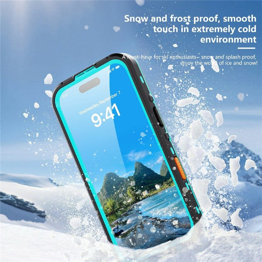 REDPEPPER Dot+ Series For iPhone 17 Pro Case Compatible with MagSafe IP68 Waterproof Clear Back Phone Cover