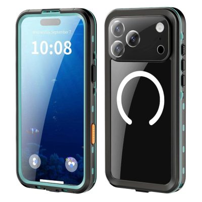 REDPEPPER Dot+ Series For iPhone 17 Pro Max Case Compatible with MagSafe IP68 Waterproof Clear Back Phone Cover