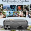 TORRAS Ostand Q3 Air Series For iPhone 16 Pro Case Shockproof Kickstand Phone Cover | Compatible with MagSafe