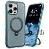 TORRAS Ostand Q3 Air Series For iPhone 16 Pro Case Shockproof Kickstand Phone Cover | Compatible with MagSafe