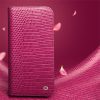 QIALINO For iPhone 17 Pro Wallet Case Crocodile Texture Genuine Leather Anti-Drop Phone Cover