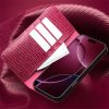 QIALINO For iPhone 17 Pro Wallet Case Crocodile Texture Genuine Leather Anti-Drop Phone Cover