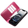 QIALINO For iPhone Air Wallet Case Crocodile Texture Genuine Leather Anti-Drop Phone Cover