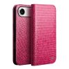 QIALINO For iPhone Air Wallet Case Crocodile Texture Genuine Leather Anti-Drop Phone Cover