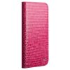 QIALINO For iPhone 17 Pro Max Wallet Case Crocodile Texture Genuine Leather Anti-Drop Phone Cover